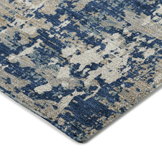 Dalyn Kochi KC7 Navy Area Rug Corner Image