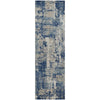 Dalyn Kochi KC7 Navy Area Rug Runner Main Image