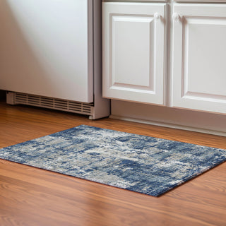 Dalyn Kochi KC7 Navy Area Rug Scatter Lifestyle Image Feature