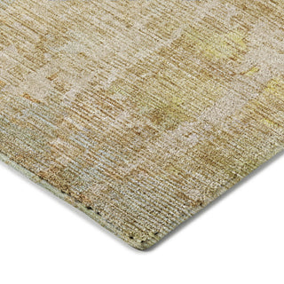 Dalyn Kochi KC8 Khaki Area Rug Corner Image