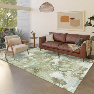 Dalyn Kochi KC9 Aloe Area Rug Lifestyle Image Feature