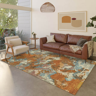 Dalyn Kochi KC9 Copper Area Rug Lifestyle Image Feature
