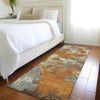 Dalyn Kochi KC9 Copper Area Rug Runner Lifestyle Image Feature