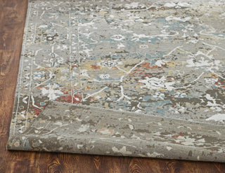 Ancient Boundaries Harvest HAR-1141 Grey Tones/Multi Area Rug Corner Image