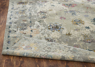 Ancient Boundaries Harvest HAR-1143 Greige and Pastels Area Rug Corner Image