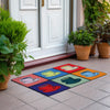 Dalyn Kendall KE10 Multi Area Rug Scatter Outdoor Lifestyle Image Feature