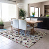 Dalyn Kendall KE14 Putty Area Rug Lifestyle Image Feature