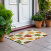 Dalyn Kendall KE15 Linen Area Rug Scatter Outdoor Lifestyle Image Feature