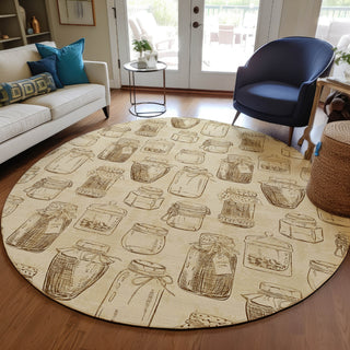 Dalyn Kendall KE18 Parchment Area Rug