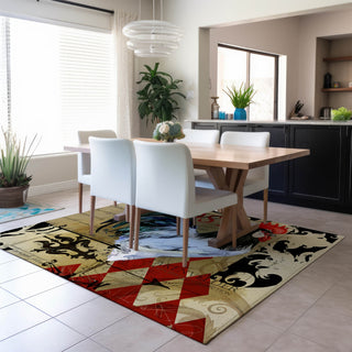 Dalyn Kendall KE3 Khaki Area Rug Lifestyle Image Feature