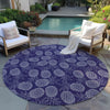 Dalyn Kendall KE6 Navy Area Rug