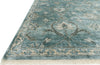 Loloi Kensington KG-01 Blue/Fog Area Rug by Henrietta Spencer-Churchill Corner Image