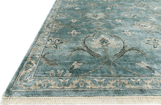 Loloi Kensington KG-01 Blue/Fog Area Rug by Henrietta Spencer-Churchill Corner Image