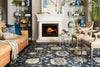 Loloi Kensington KG-08 Midnight Area Rug by Henrietta Spencer-Churchill Main Image