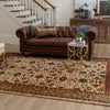 Karastan Spice Market Keralam Cream Area Rug Corner Image