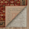 Karastan Spice Market Keralam Garnet Area Rug Back Image