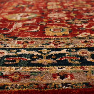Karastan Spice Market Keralam Garnet Area Rug Detail Image