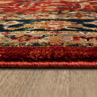 Karastan Spice Market Keralam Garnet Area Rug Detail Image