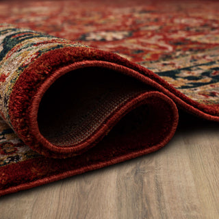 Karastan Spice Market Keralam Garnet Area Rug Detail Image
