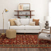 Karastan Spice Market Keralam Garnet Area Rug Lifestyle Image