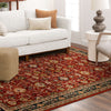 Karastan Spice Market Keralam Garnet Area Rug Lifestyle Image