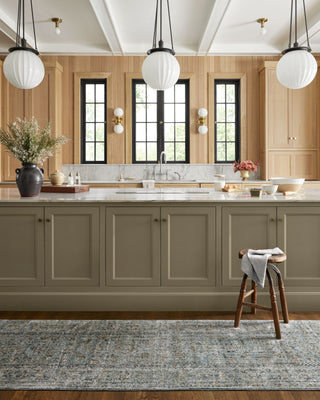 Katherine KES-01 Ocean/Gold Area Rug by Jean Stoffer X Loloi Lifestyle Image Feature