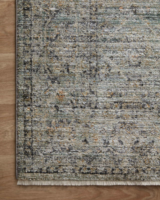 Katherine KES-01 Ocean/Gold Area Rug by Jean Stoffer X Loloi Corner Image