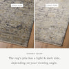 Katherine KES-02 Charcoal/Gold Area Rug by Jean Stoffer X Loloi Lifestyle Image Feature