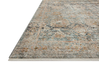 Katherine KES-02 Ocean/Coral Area Rug by Jean Stoffer X Loloi Corner Image