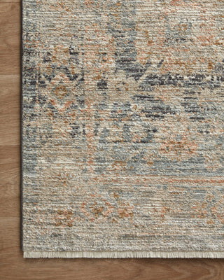 Katherine KES-02 Ocean/Coral Area Rug by Jean Stoffer X Loloi Corner Image