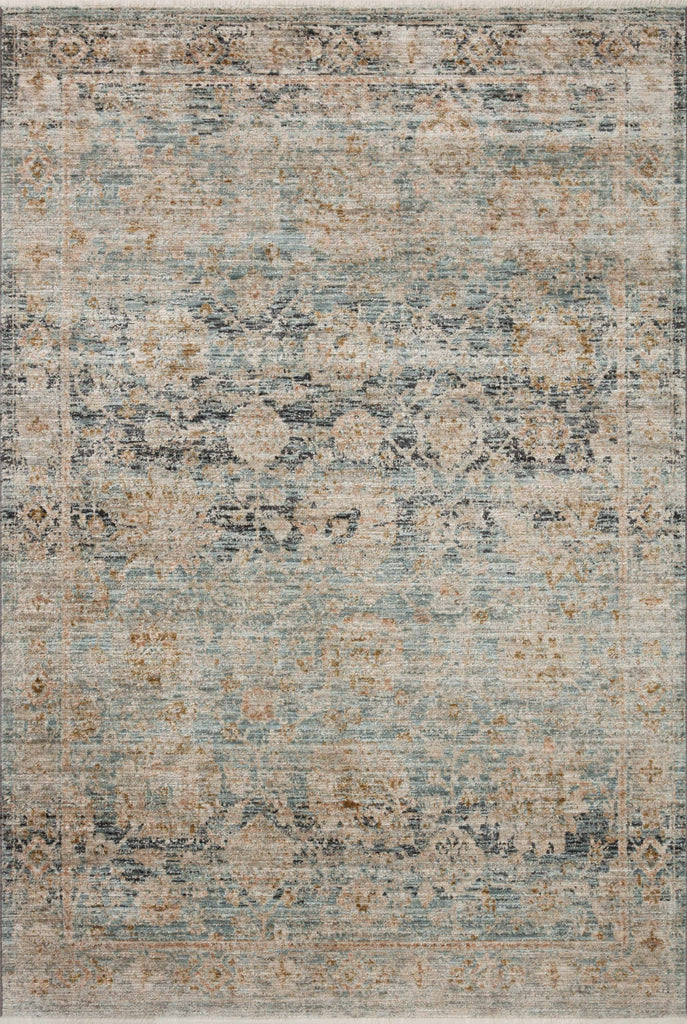 Katherine KES-02 Ocean/Coral Area Rug by Jean Stoffer X Loloi main image