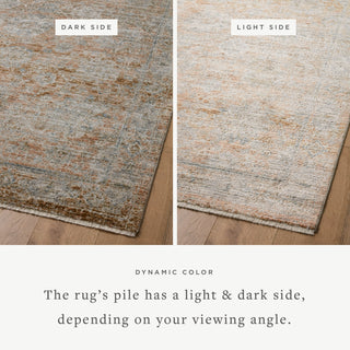 Katherine KES-02 Terracotta/Smoke Area Rug by Jean Stoffer X Loloi Lifestyle Image Feature