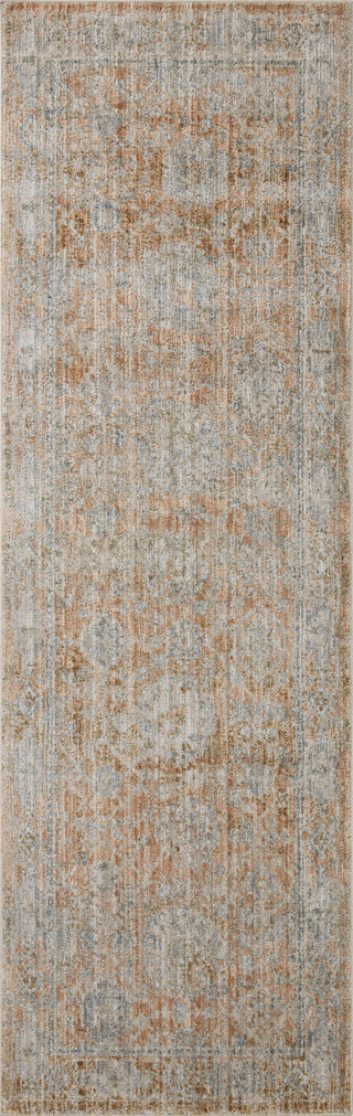 Katherine KES-02 Terracotta/Smoke Area Rug by Jean Stoffer X Loloi Runner Image