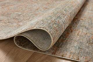 Katherine KES-02 Terracotta/Smoke Area Rug by Jean Stoffer X Loloi Pile Image