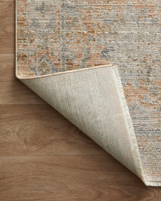 Katherine KES-02 Terracotta/Smoke Area Rug by Jean Stoffer X Loloi Backing Image