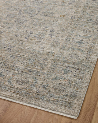 Katherine KES-03 Beige/Mist Area Rug by Jean Stoffer X Loloi Angle Image