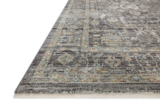 Katherine KES-03 Midnight/Tobacco Area Rug by Jean Stoffer X Loloi Corner Image
