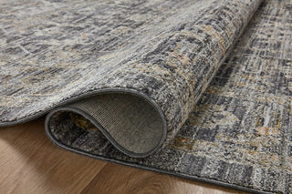 Katherine KES-03 Midnight/Tobacco Area Rug by Jean Stoffer X Loloi Pile Image