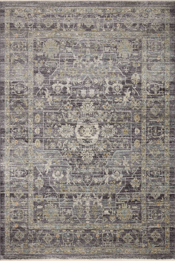 Katherine KES-03 Midnight/Tobacco Area Rug by Jean Stoffer X Loloi main image