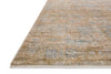 Katherine KES-04 Copper/Steel Area Rug by Jean Stoffer X Loloi Corner Image
