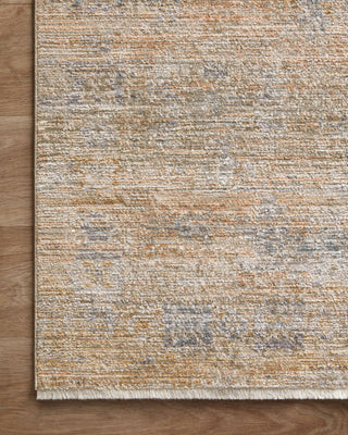 Katherine KES-04 Copper/Steel Area Rug by Jean Stoffer X Loloi Corner Image