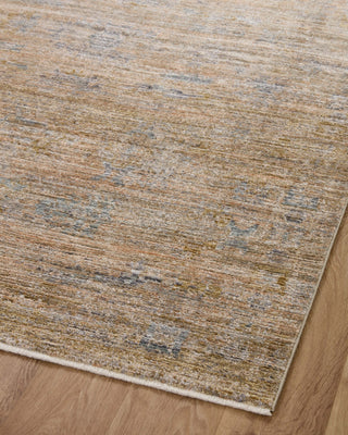 Katherine KES-04 Copper/Steel Area Rug by Jean Stoffer X Loloi Angle Image