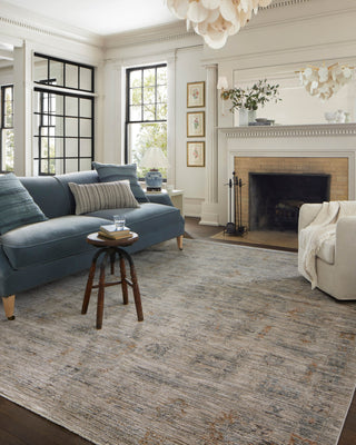 Katherine KES-04 Pebble/Ocean Area Rug by Jean Stoffer X Loloi Lifestyle Image Feature