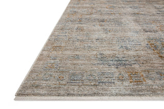 Katherine KES-04 Pebble/Ocean Area Rug by Jean Stoffer X Loloi Corner Image