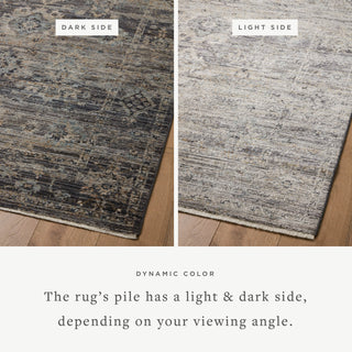 Katherine KES-05 Graphite/Jade Area Rug by Jean Stoffer X Loloi Lifestyle Image Feature