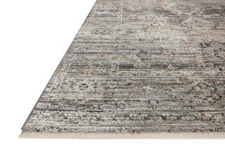 Katherine KES-05 Graphite/Jade Area Rug by Jean Stoffer X Loloi Corner Image