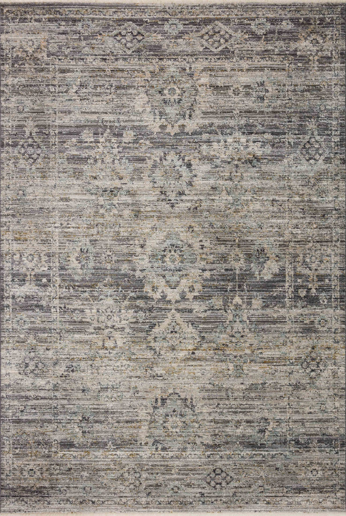 Katherine KES-05 Graphite/Jade Area Rug by Jean Stoffer X Loloi main image