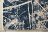 Nourison Heritage KI356 Beige Blue Area Rug Detail Image
