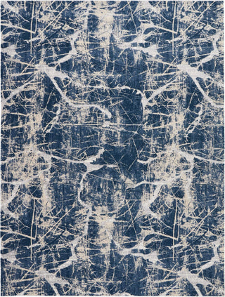 Nourison Heritage KI356 Beige Blue Area Rug Main Image