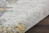 Nourison Ki37 Safari Dreams KI371 Ivory Gold Area Rug by kathy ireland Corner Image
